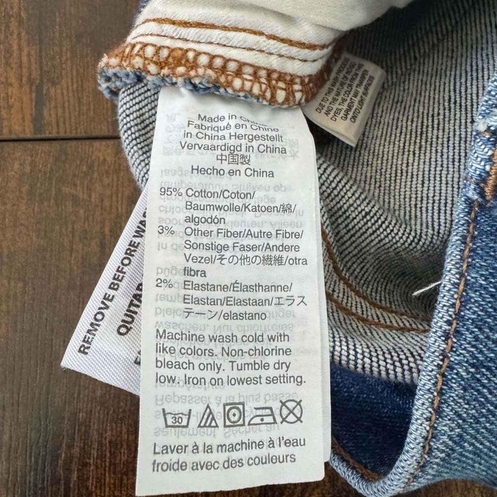 Madewell Cali Demi-Boot Blue Jeans size 27 - Picture 5 of 13